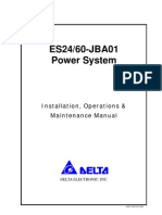 Delta ES24 60 JBA Technical Manual