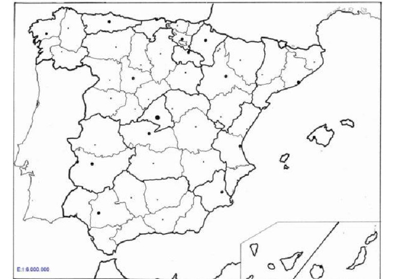 Spanish Political Map | PDF