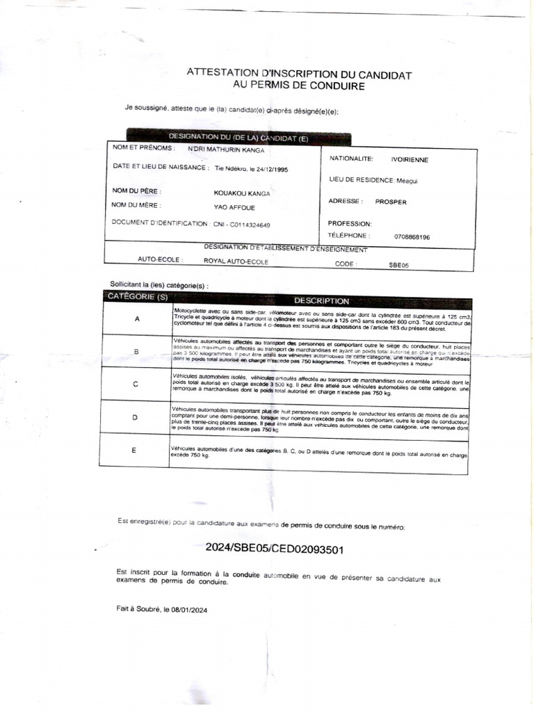 Attestation | PDF