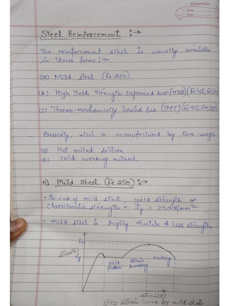 Building Structure RCC Note 1 | PDF