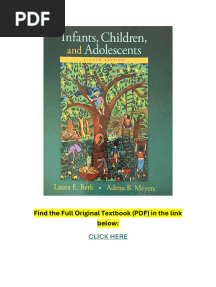 Infants, Children, and Adolescents 8th Edition TEXTBOOK
