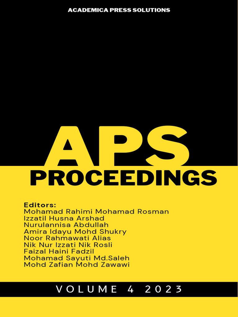 APS Proceedings Volume 4 | PDF | Cost Of Living | Fibers
