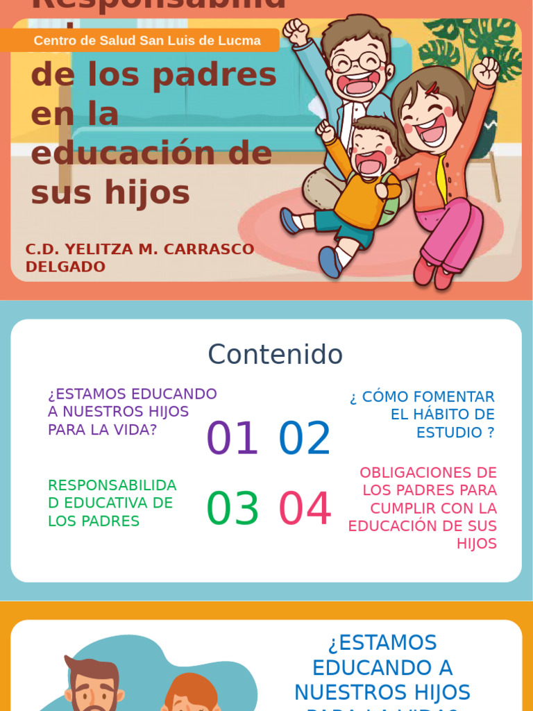 Responsabilidad de los Padres en la Educación | PDF | Escuelas ...