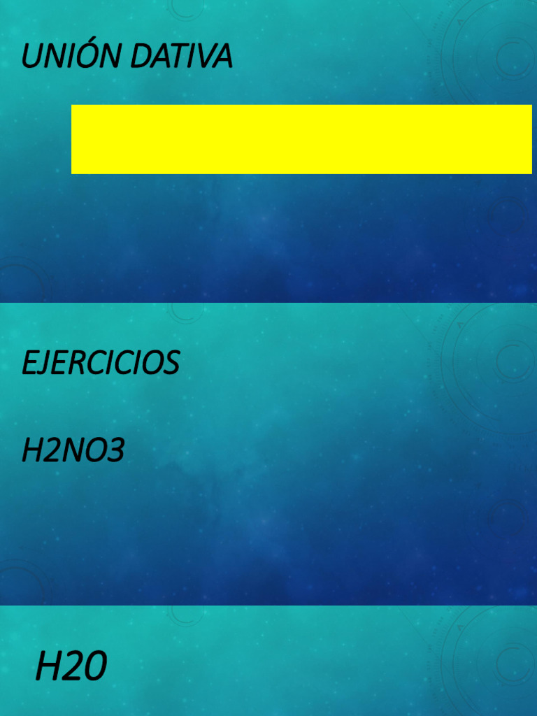 Unión Dativa: Definición y Ejercicios | PDF