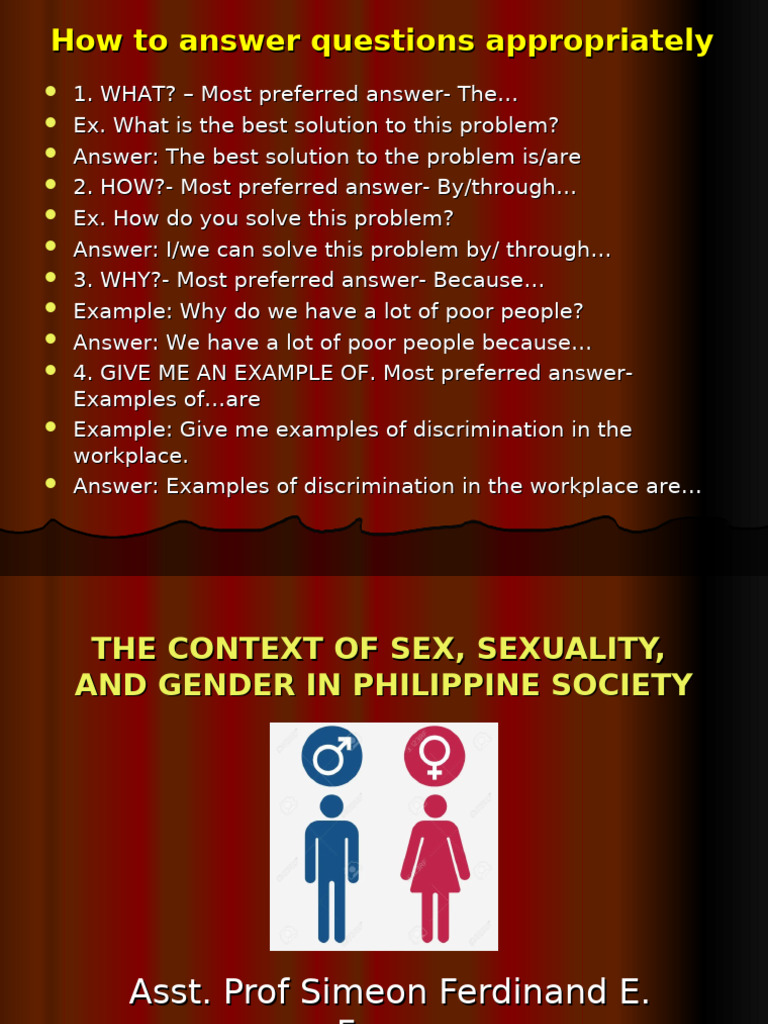 Week 3 Lecture | PDF | Gender | Gender Studies