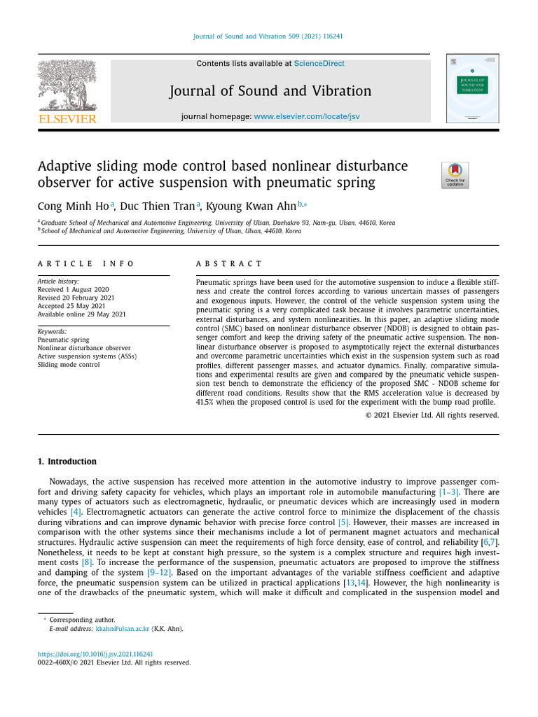 02 Adaptive Sliding Mode Control Based Nonlinear Disturbance Observer ...