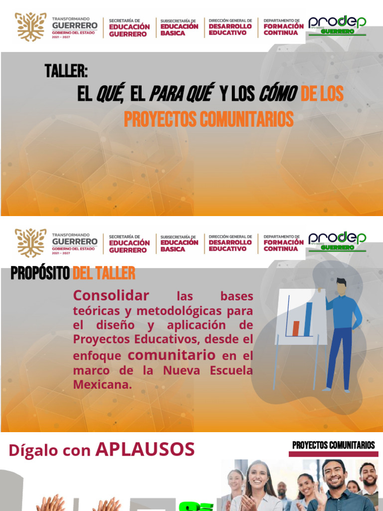 Proyectos Comunitarios en Educación | PDF | Enseñando | Maestros