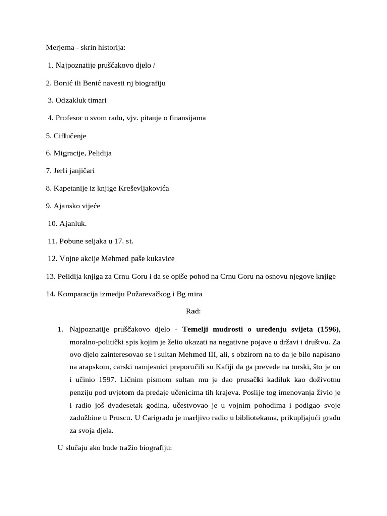 Drugi Dio Merjema | PDF