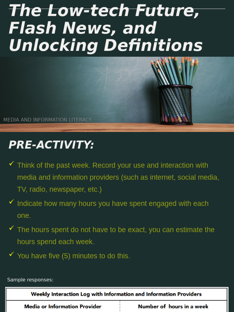 Media and Information Literacy Guide | PDF | Information | Literacy