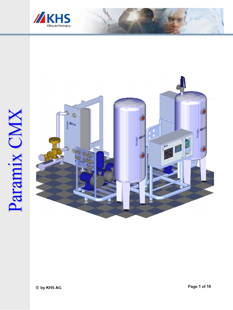 KHS Paramix System Overview | PDF | Pump | Water