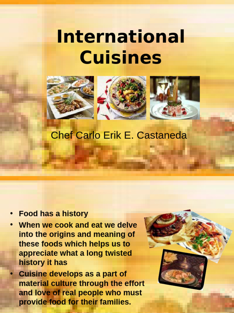International Cuisines | PDF | Stir Frying | Chinese Cuisine