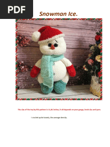 Snowman Ice