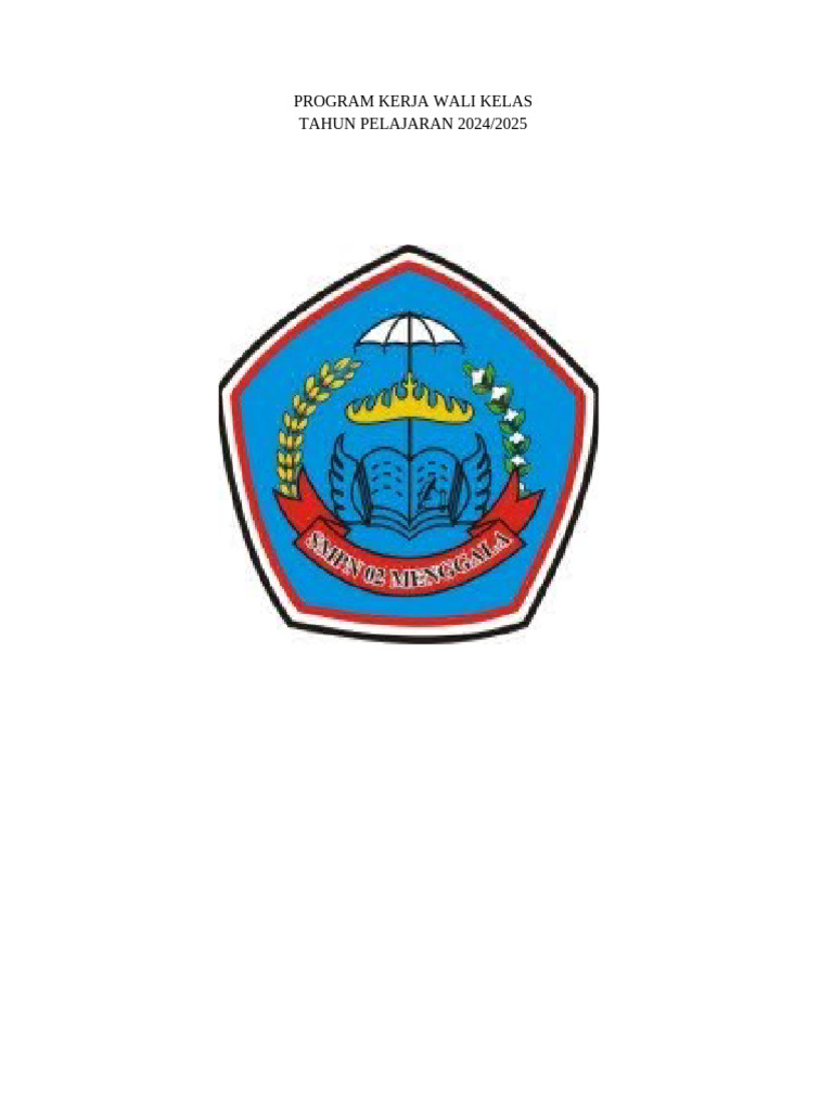 PROGRAM KERJA WALI KELASN 7C FIKS | PDF