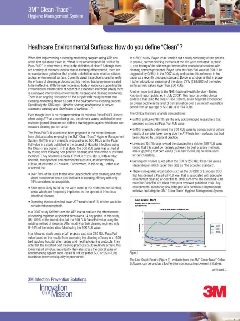 3M RLU Standards | PDF | Hygiene | Environmental Monitoring
