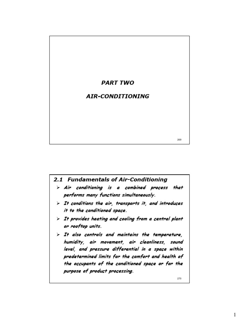 Chap 2.1 | PDF | Engineering Thermodynamics | Building Automation