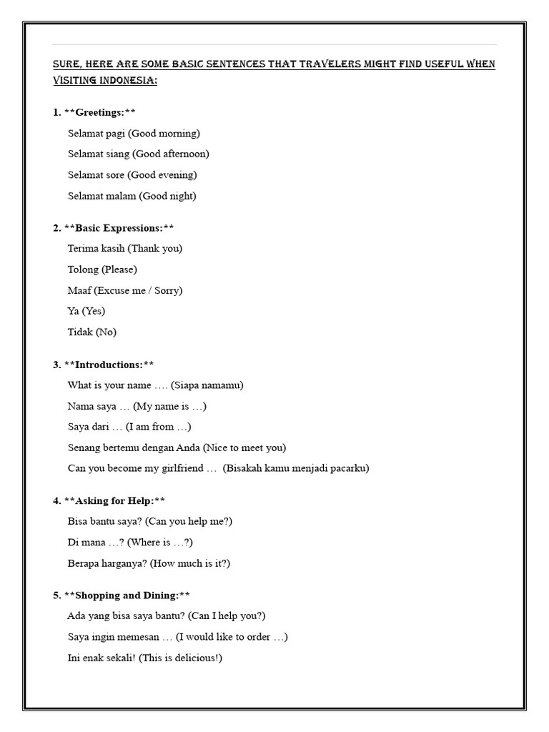 Language basic sentences pdf languages foreign language studies