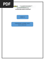 Grade 12 Circular Flow Model Notes | PDF | Gross Domestic Product ...