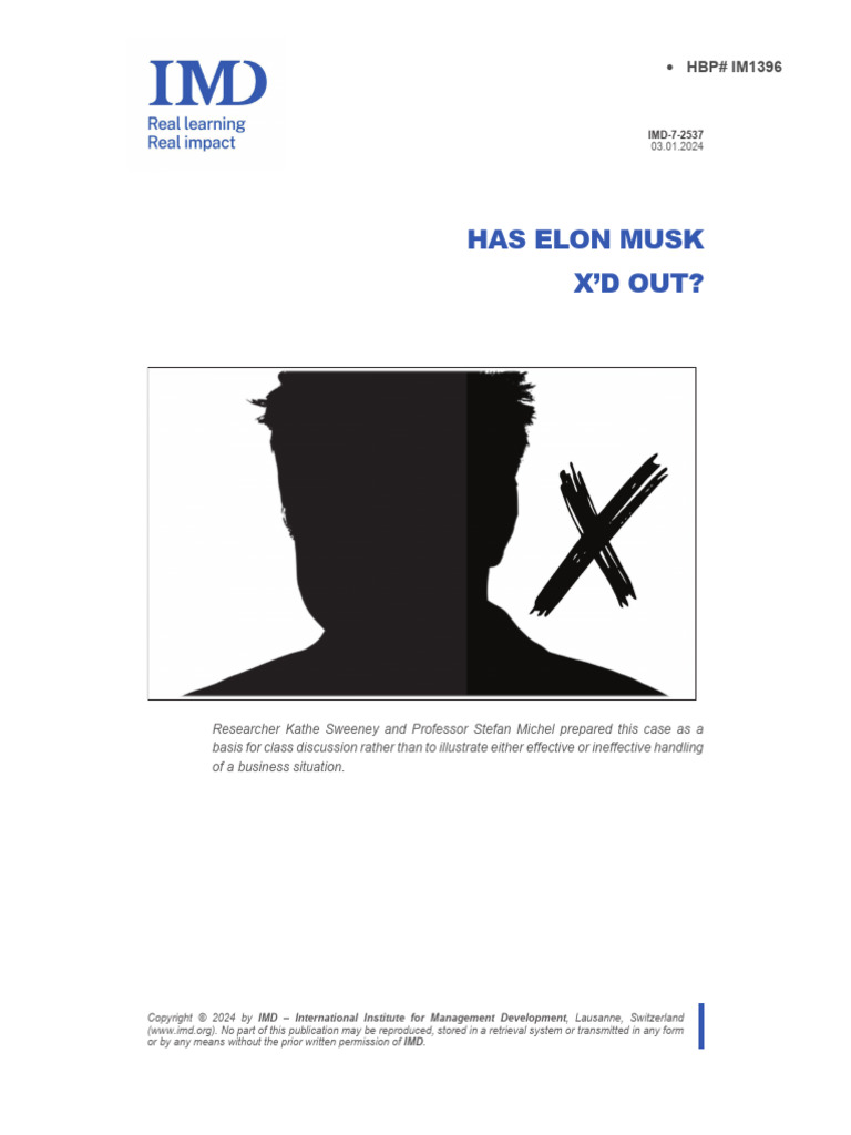 Case Study File | PDF | Elon Musk | We Chat