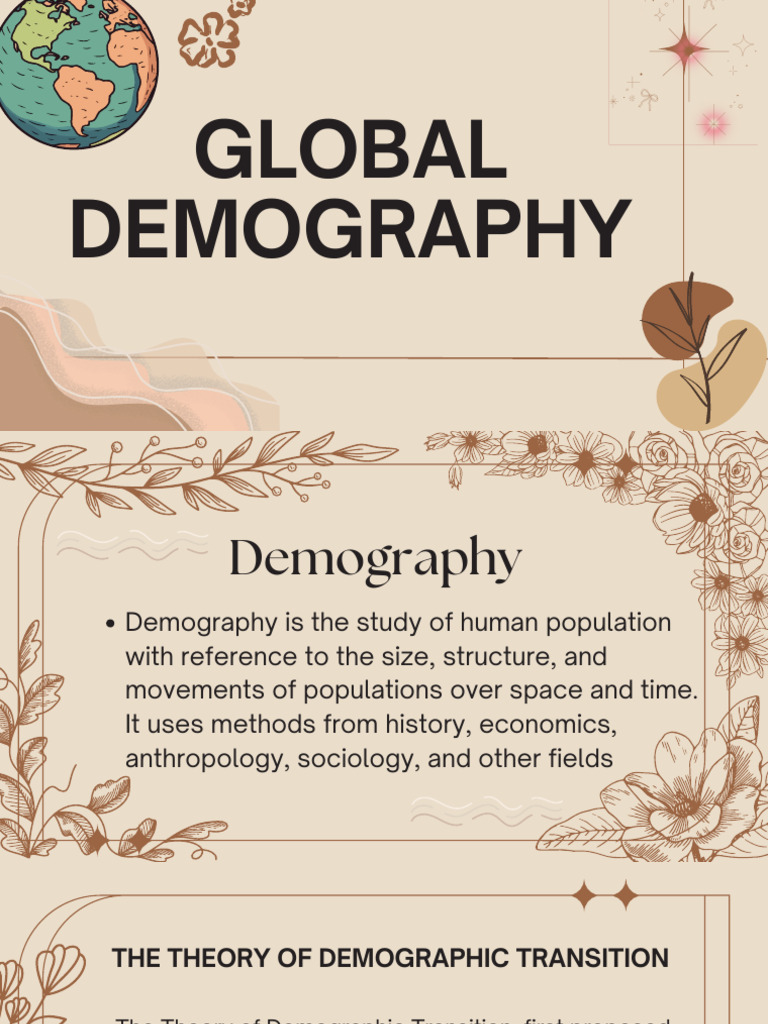 Global Demography | PDF | Demography | Birth Rate