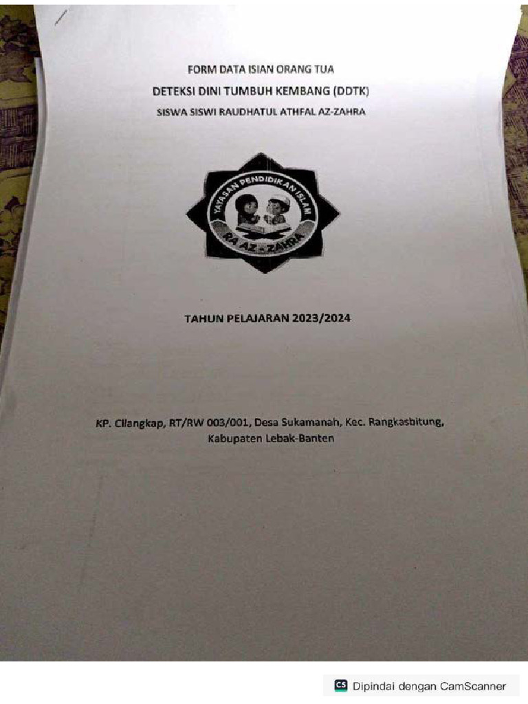 1 2 Deteksi Perkembangan Anak Pdf