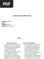 Relieve y clima de la zona central de Chile | PDF | Clima | Chile