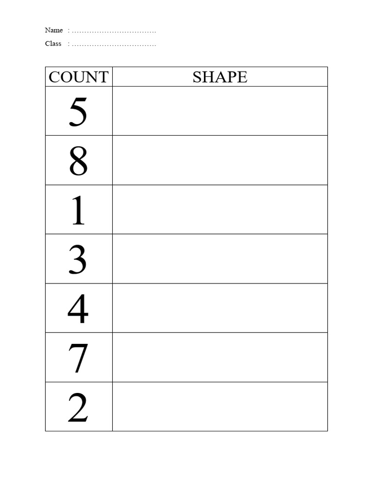 Unit 7 (Shape) Format | PDF
