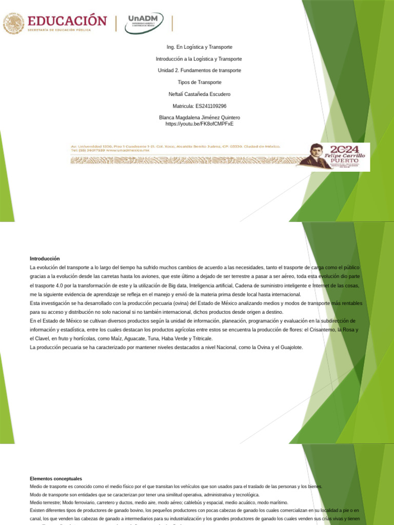 Ligt U2 Ea Nece | PDF | Transporte | Transporte Intermodal de Carga
