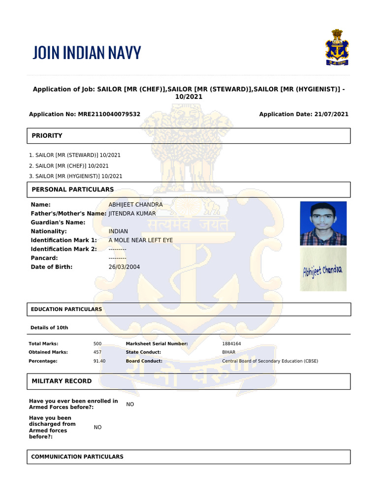 Application MRE2110040079532 | PDF | Justice | Crime & Violence