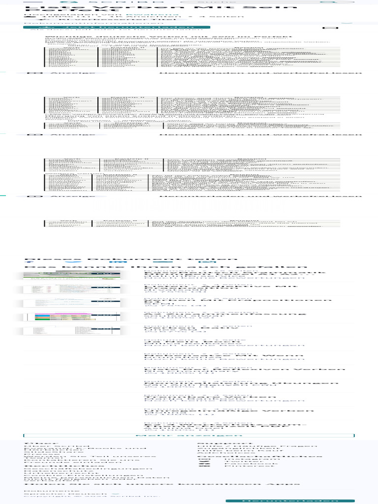 Liste Verben Mit Sein Perfekt PDF 3 | PDF