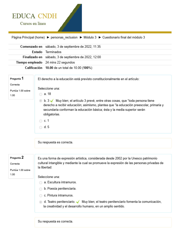 Derechos educativos en reclusión | PDF | Prisión | Rehabilitación ...