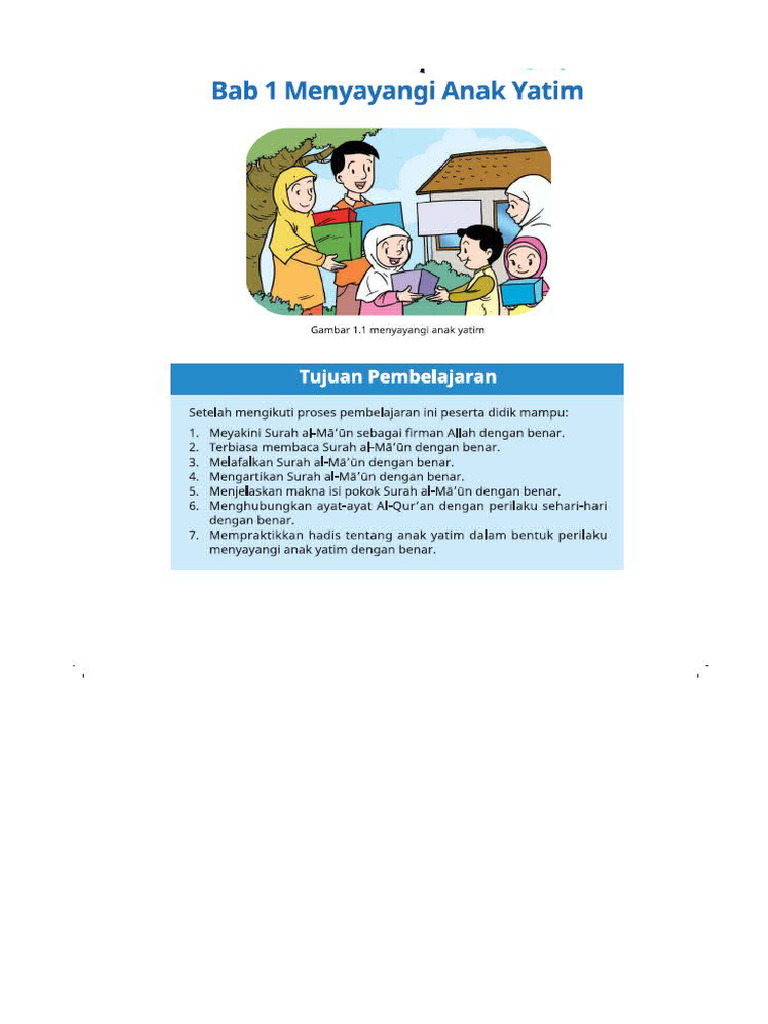Materi Ajar PAI Kelas 5 Semester 1 | PDF