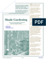 Shade Gardening