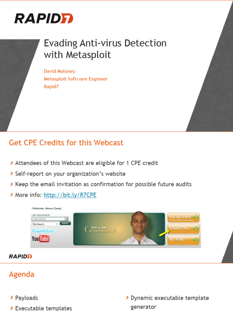 Antivirus Evasion with Metasploit Techniques | PDF | Antivirus Software ...