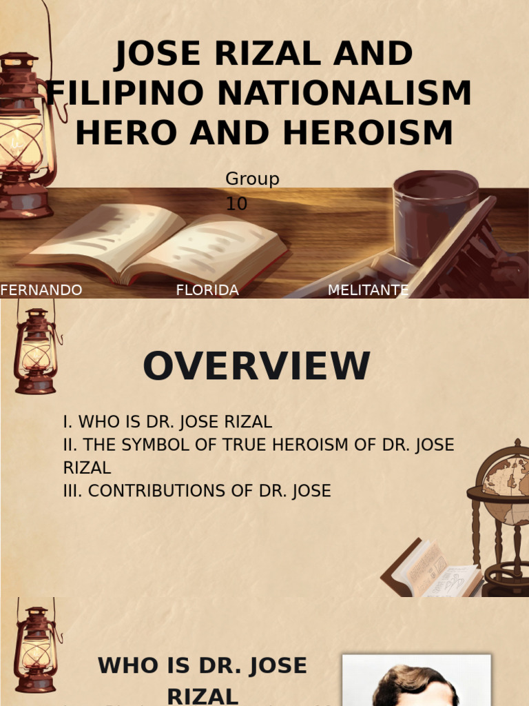 Jose Rizal: Heroism and Nationalism | PDF | Philippines