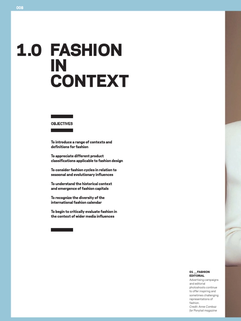 Fashion Design - The Complete Guide Sample Chapter 1 'Fashion in ...