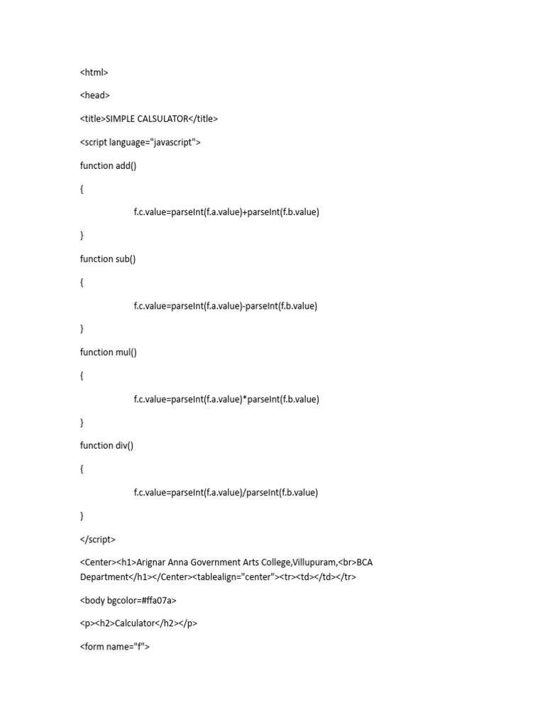 Oss 5 simple calculator pdf