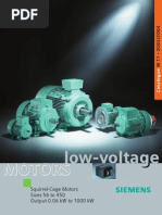 SIEMENS Motor Datasheet | PDF | Electric Motor | Electrical Engineering