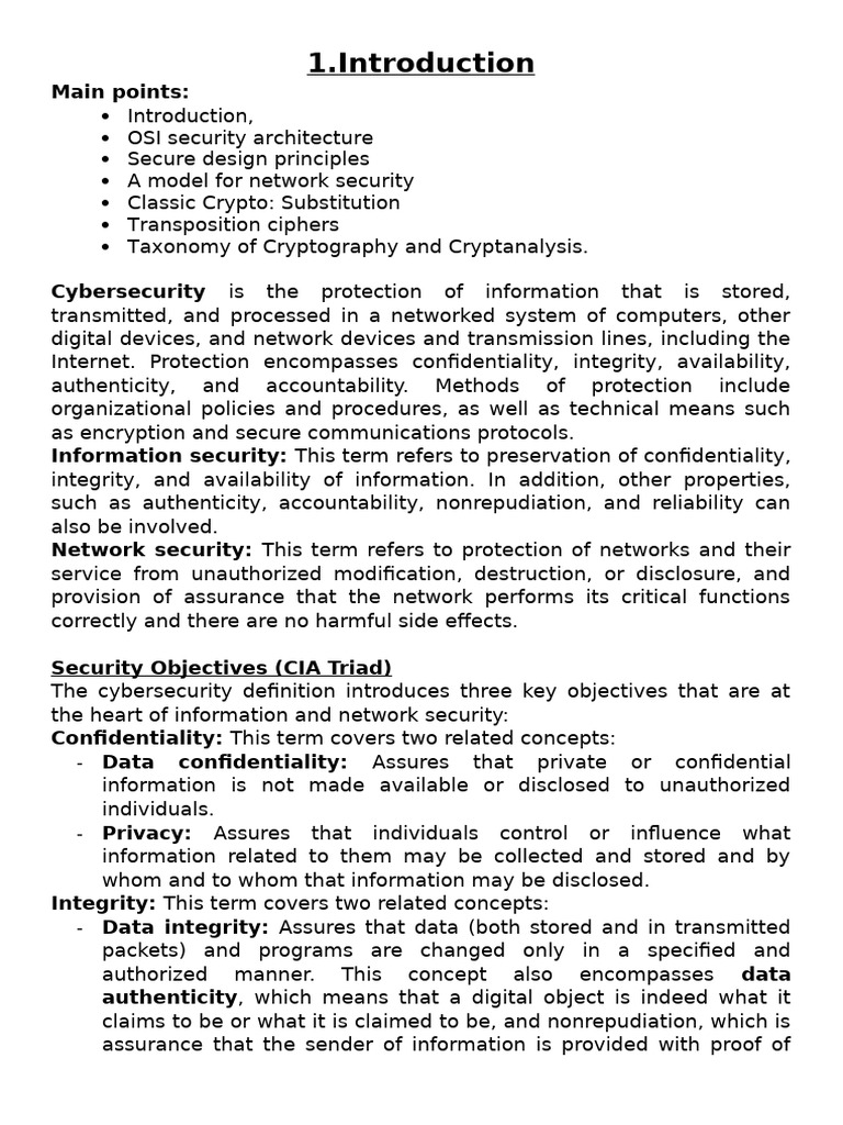 Cybersecurity Principles and Frameworks | PDF | Cipher | Cryptography