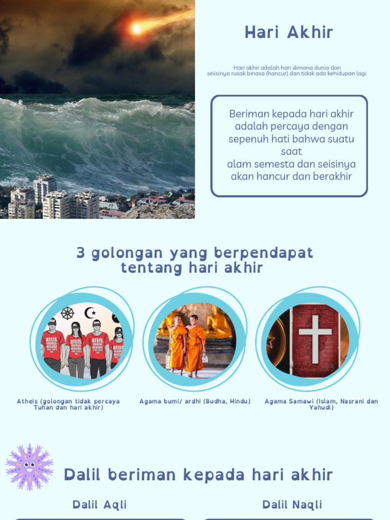 Pemahaman Hari Akhir dalam Agama | PDF