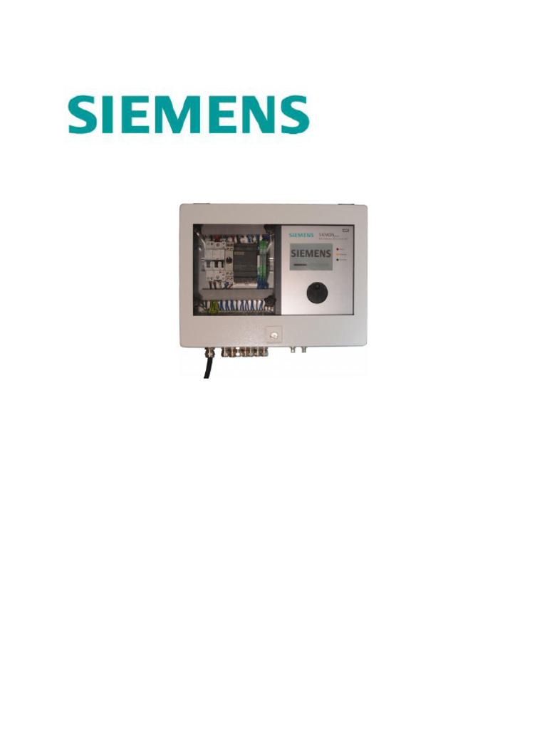 Siemens ISC Monitoring System Manual | PDF | Fuse (Electrical ...