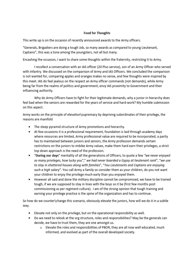 Elevate Our Officers | PDF | Lieutenant | Military