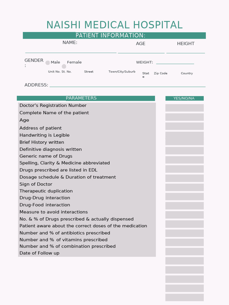 Audit Form 212280888021 | PDF