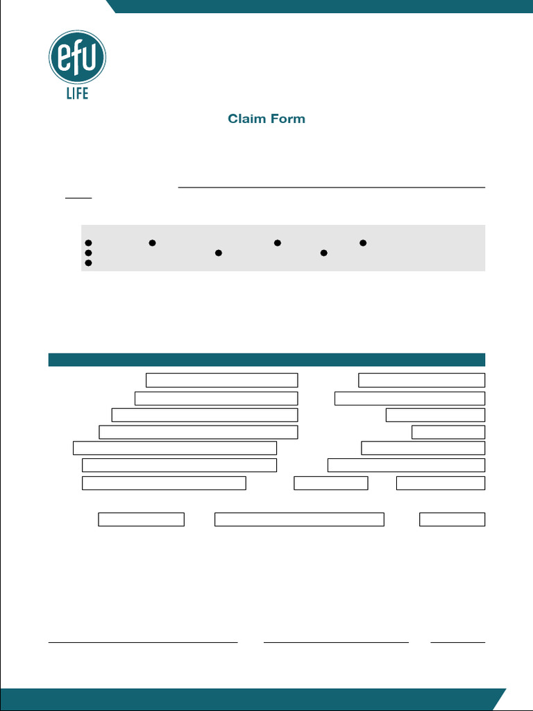 claimformIP NewRevised | PDF | Hospital | Patient