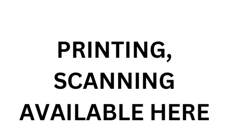 Printing Available Here | PDF