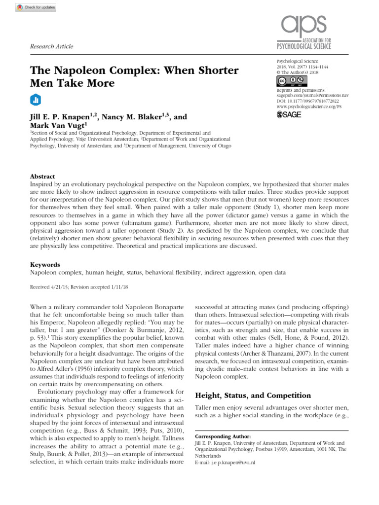 the-napoleon-complex-pdf-sexual-selection-aggression
