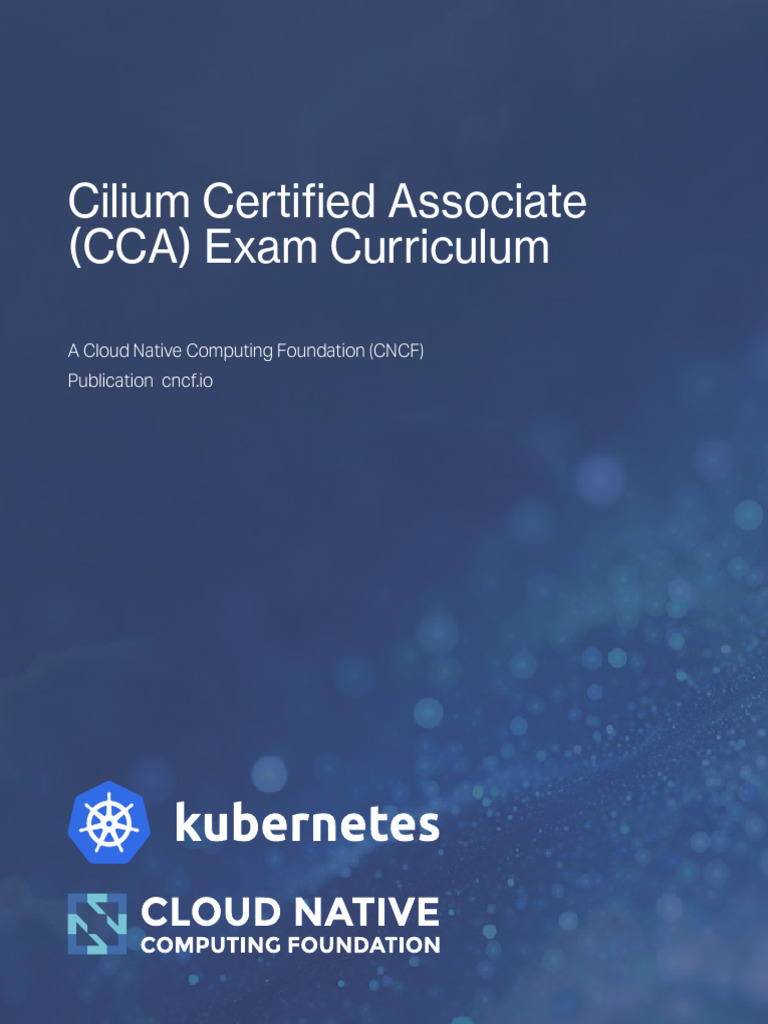 CCA - Cilium 認證助理 - Curriculum | PDF | Computer Network | Computer ...