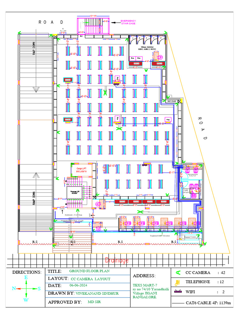 TM 7 GF CC Camera Layout | PDF