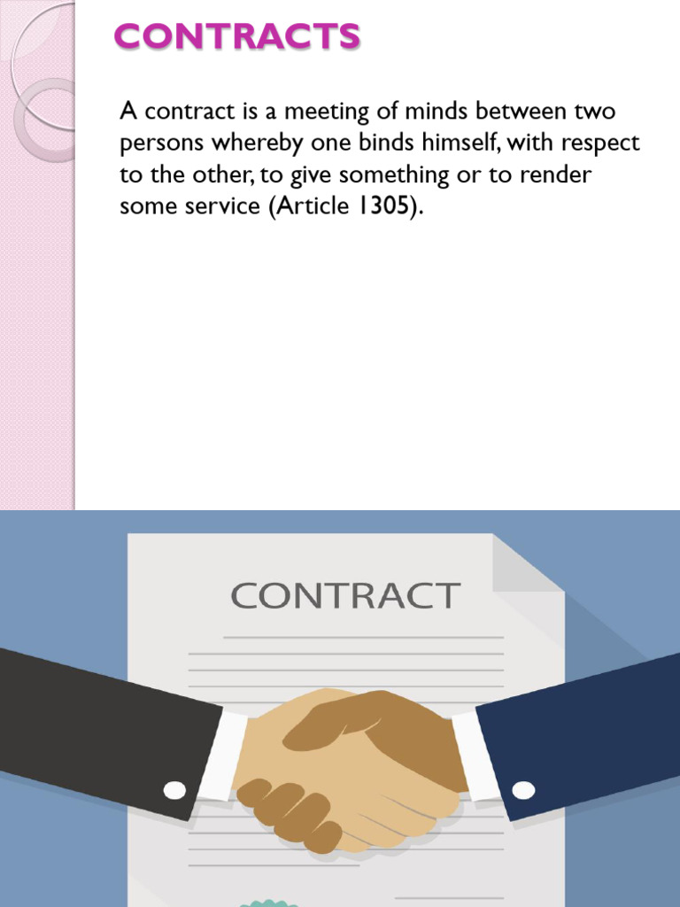 Understanding Contract Law Essentials | PDF | Offer And Acceptance ...