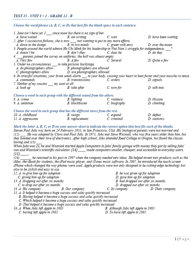 2024 2025 Mid Test 1st Sem 01 Pdf Apple Inc