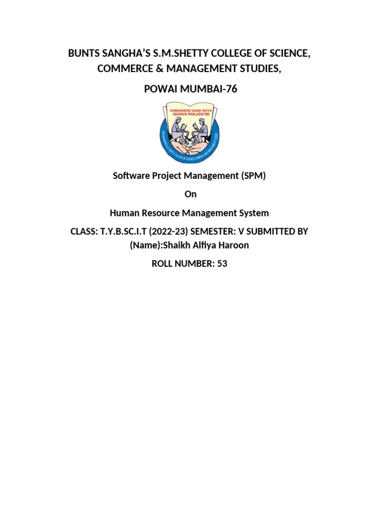 53 Human Resource Management System Pdf Python Programming